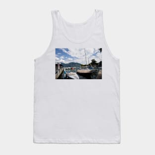 Lake Iseo marina, Italy Tank Top